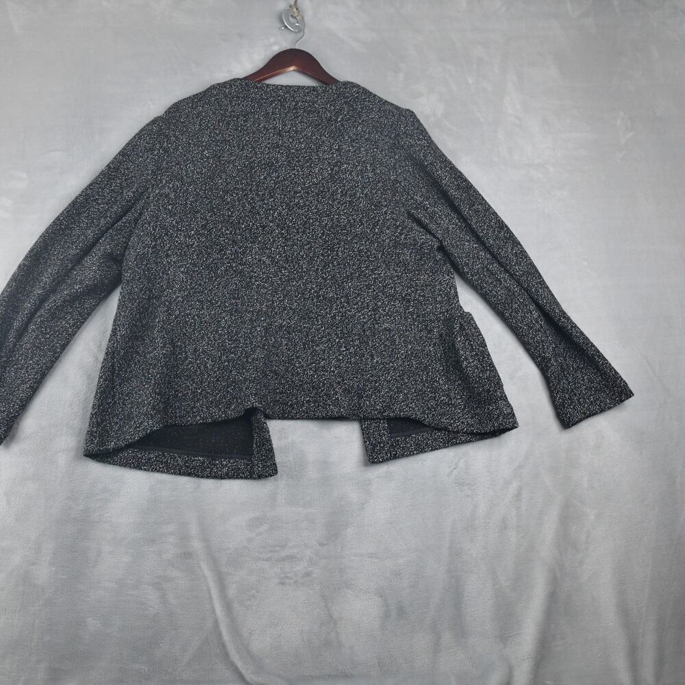Talbots Blazer Women's 18W Black/White Button Up Pockets Jacket - Picture 6 of 8